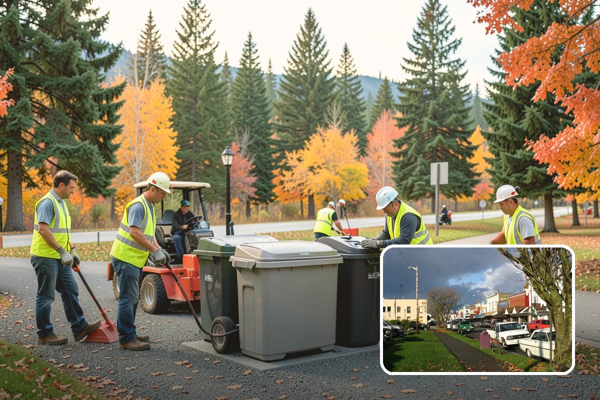 Public Restroom Renovation in Arlington, Snohomish County, WA - Upgrades worn restrooms to current accessibility clearances