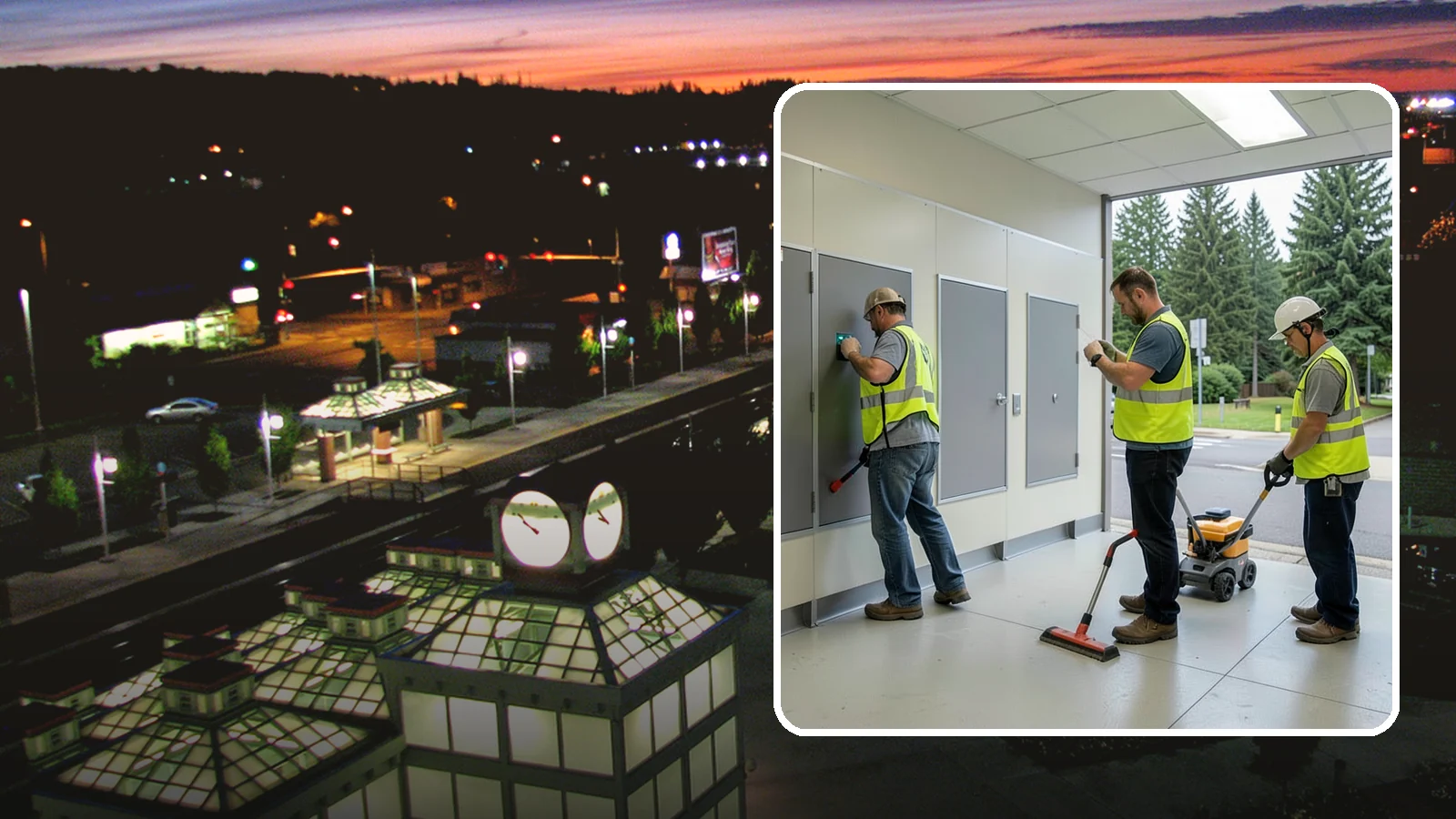 Public Restroom Renovation in Auburn, King County, WA - Modernize existing public restrooms with durable fixtures, accessibility upgrades, and improved sanitation surfaces.