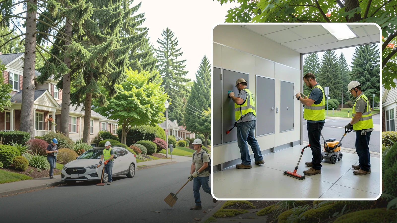Public Restroom Renovation in Beaux Arts Village, King County, WA - Modernize existing public restrooms with durable fixtures, accessibility upgrades, and improved sanitation surfaces.