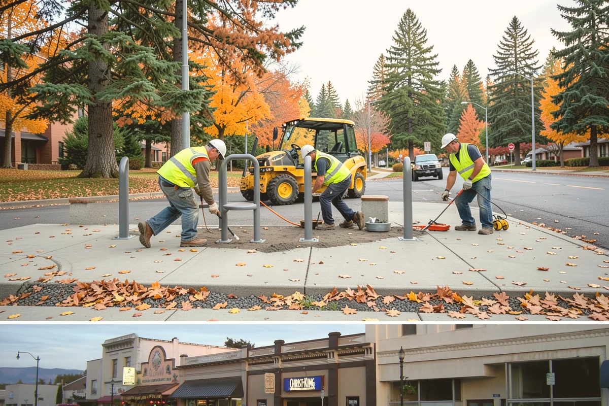 Public Restroom Renovation in Burlington, Skagit County, WA - Renovation scheduling in shoulder or off-peak seasons minimizes closure impact on public restroom demand.