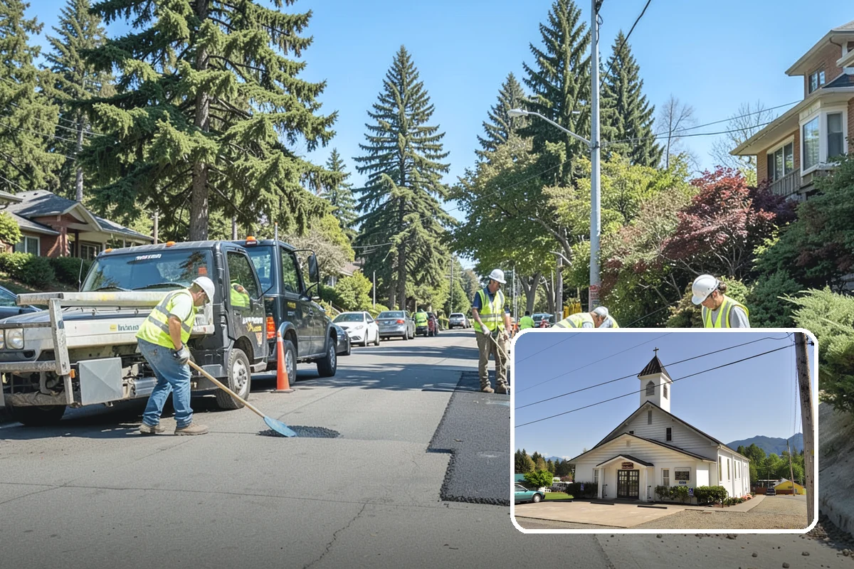 Public Restroom Renovation in Concrete, Skagit County, WA - Upgrades worn restrooms to current accessibility clearances