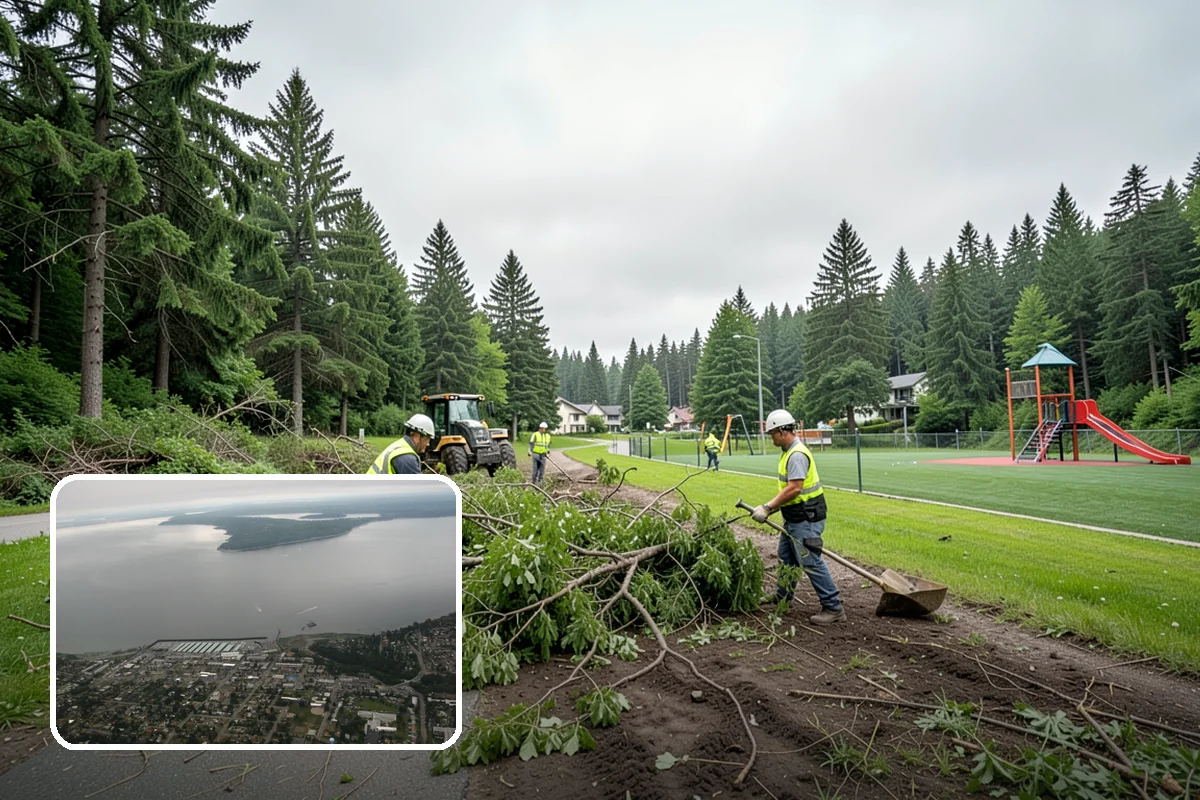 Public Restroom Renovation in Des Moines, King County, WA - Upgrades worn restrooms to current accessibility clearances