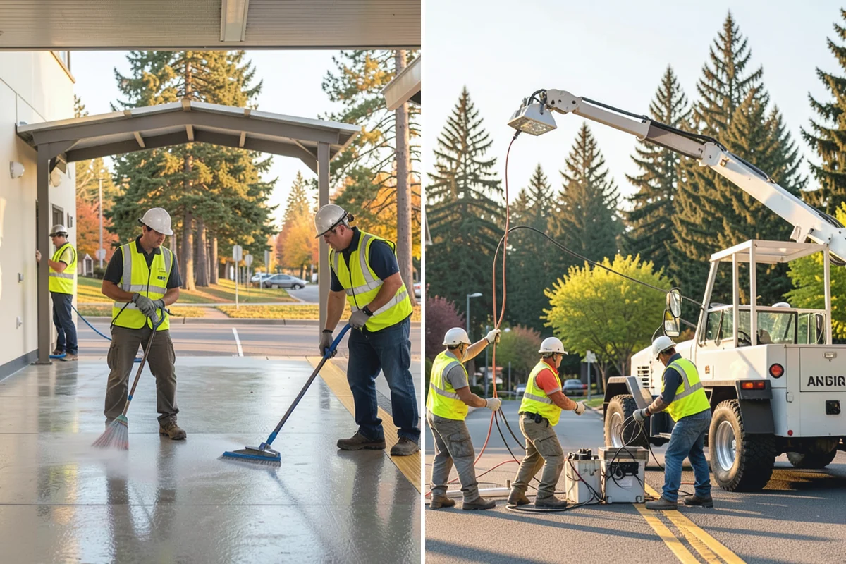 Public Restroom Renovation in Des Moines, King County, WA - Existing-conditions and code-deficiency assessment
