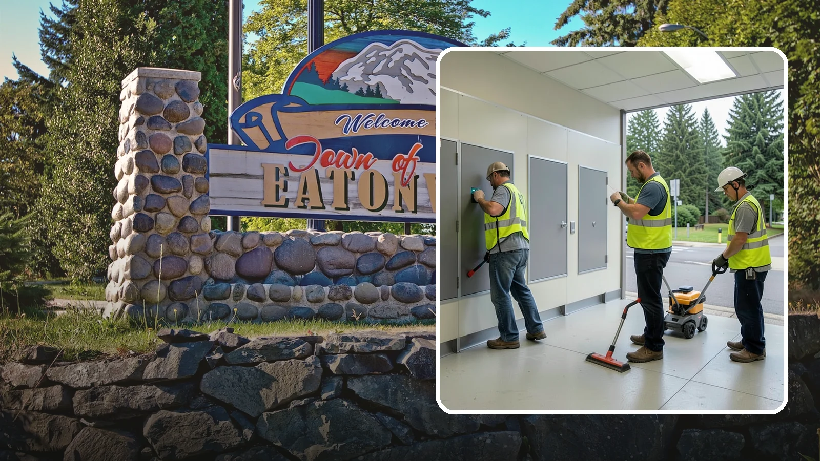 Public Restroom Renovation in Eatonville, Pierce County, WA - Modernize existing public restrooms with durable fixtures, accessibility upgrades, and improved sanitation surfaces.