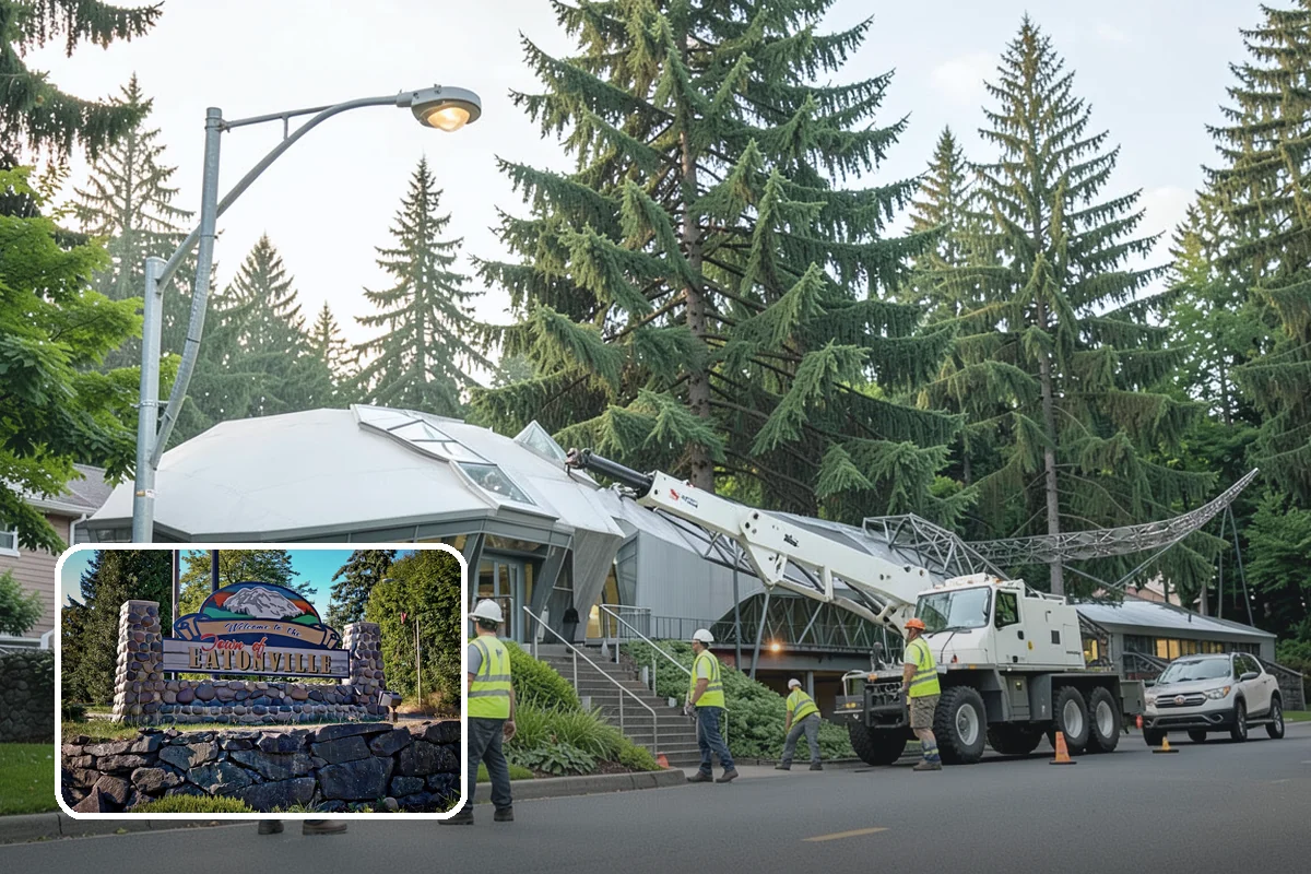 Public Restroom Renovation in Eatonville, Pierce County, WA - Upgrades worn restrooms to current accessibility clearances