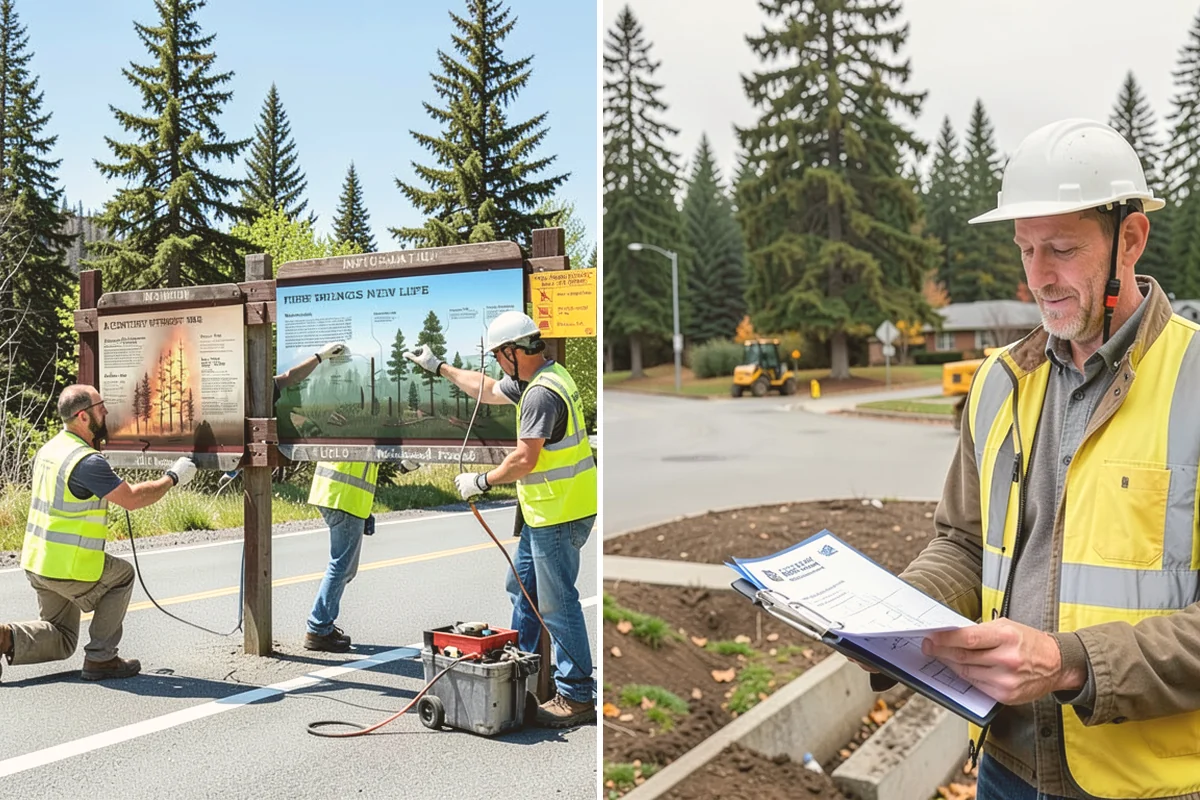 Public Restroom Renovation in Eatonville, Pierce County, WA - Existing-conditions and code-deficiency assessment