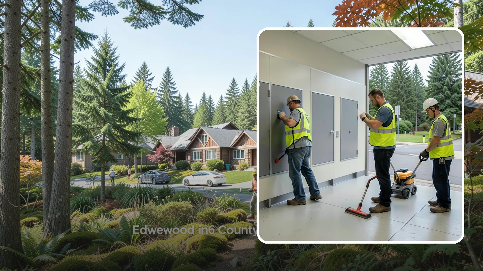 Public Restroom Renovation in Edgewood, Pierce County, WA - Modernize existing public restrooms with durable fixtures, accessibility upgrades, and improved sanitation surfaces.