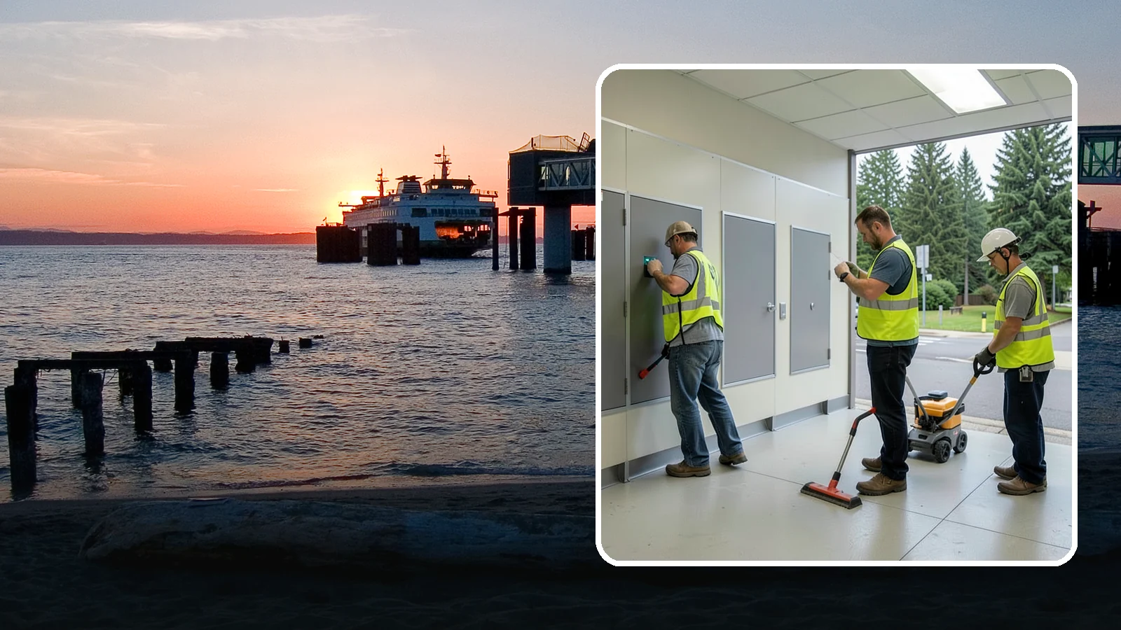Public Restroom Renovation in Edmonds, Snohomish County, WA - Modernize existing public restrooms with durable fixtures, accessibility upgrades, and improved sanitation surfaces.