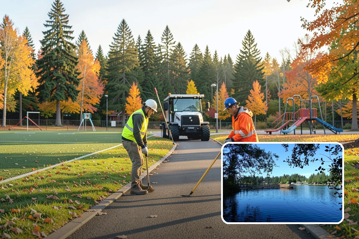 Public Restroom Renovation in Federal Way, King County, WA - Upgrades worn restrooms to current accessibility clearances