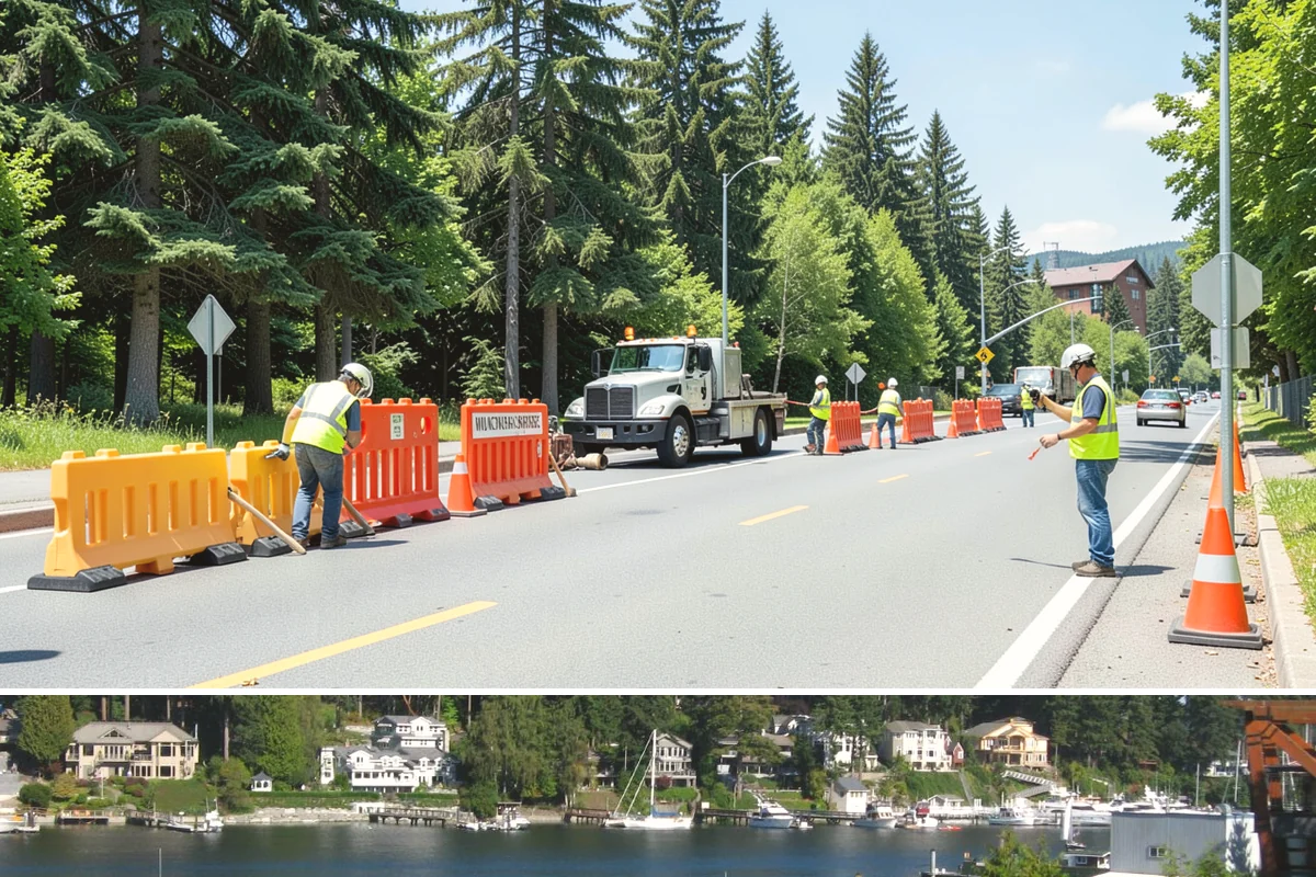 Public Restroom Renovation in Gig Harbor, Pierce County, WA - Renovation scheduling in shoulder or off-peak seasons minimizes closure impact on public restroom demand.