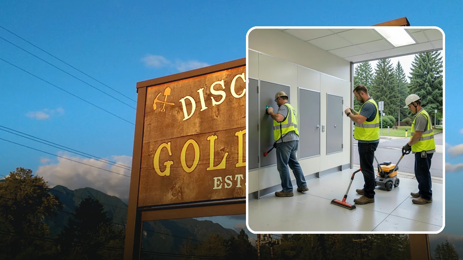 Public Restroom Renovation in Gold Bar, Snohomish County, WA - Modernize existing public restrooms with durable fixtures, accessibility upgrades, and improved sanitation surfaces.
