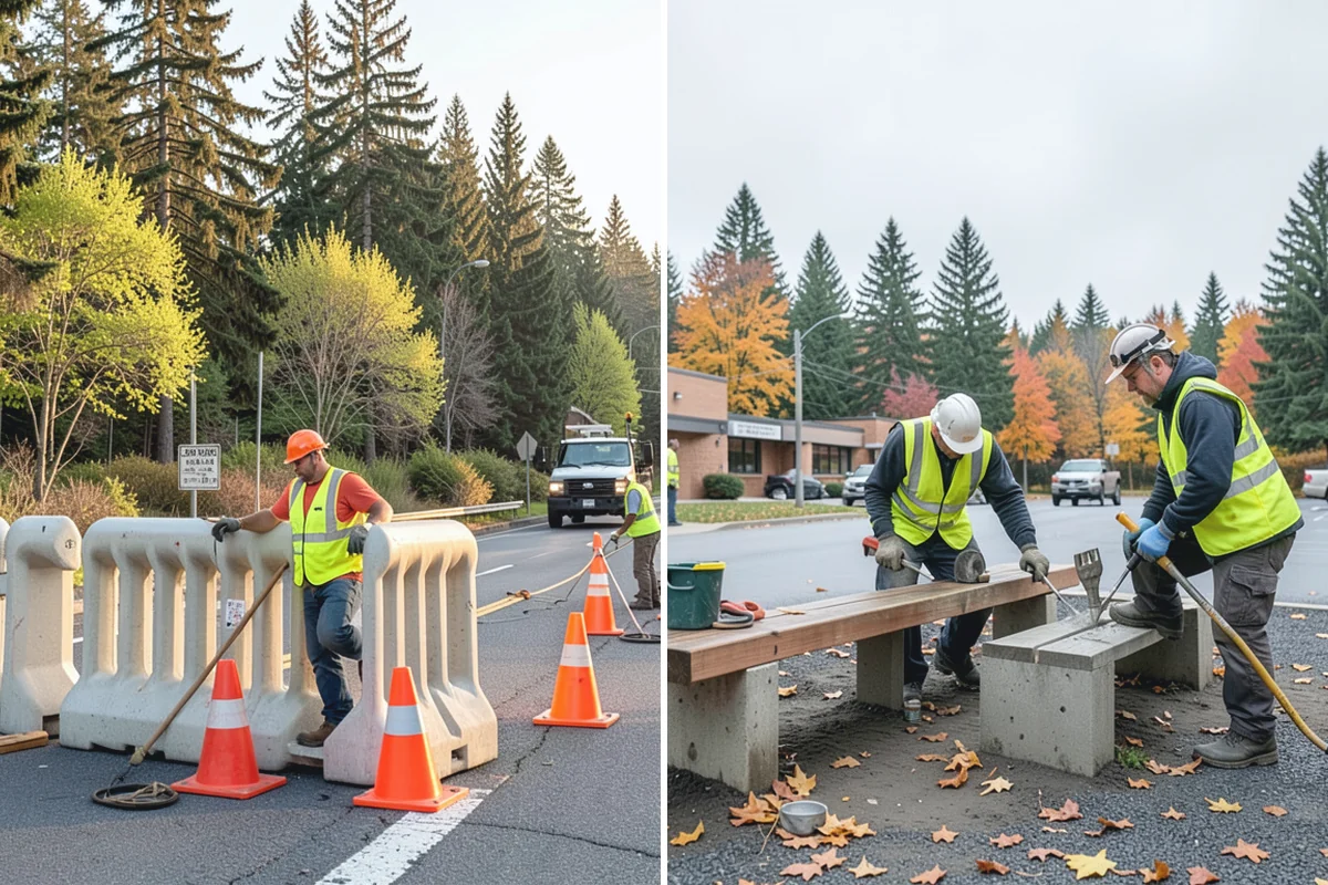 Public Restroom Renovation in Hamilton, Skagit County, WA - Existing-conditions and code-deficiency assessment