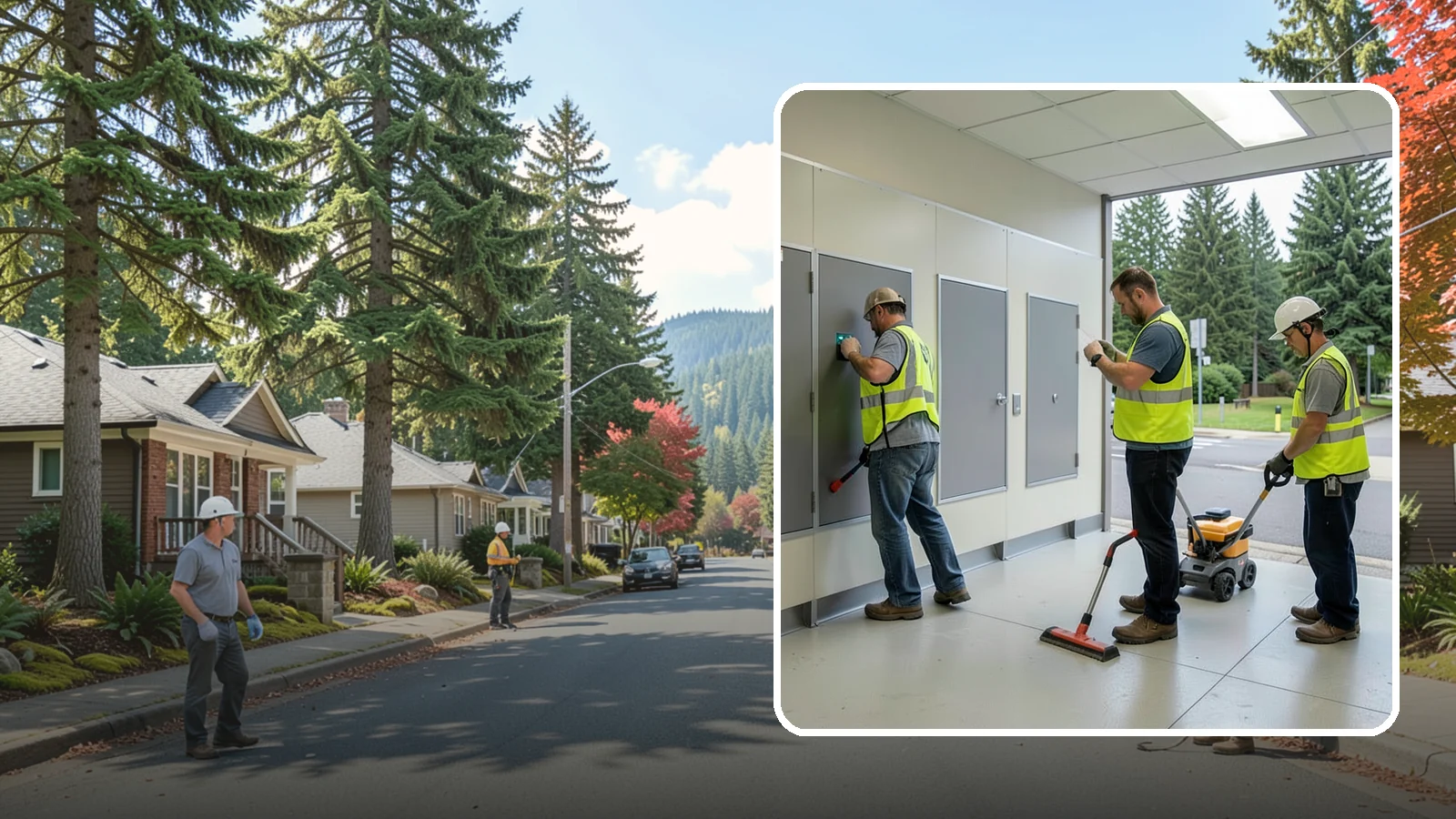 Public Restroom Renovation in Hunts Point, King County, WA - Modernize existing public restrooms with durable fixtures, accessibility upgrades, and improved sanitation surfaces.