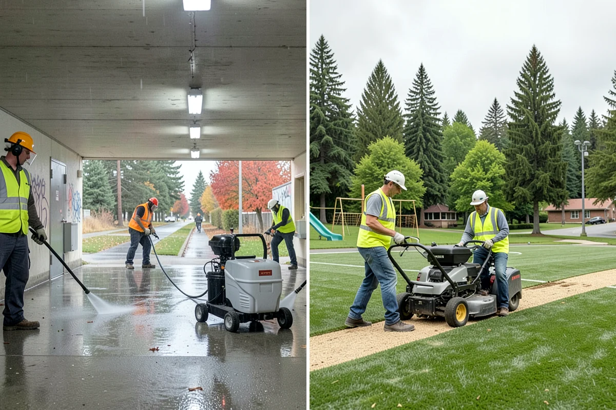 Public Restroom Renovation in Hunts Point, King County, WA - Existing-conditions and code-deficiency assessment