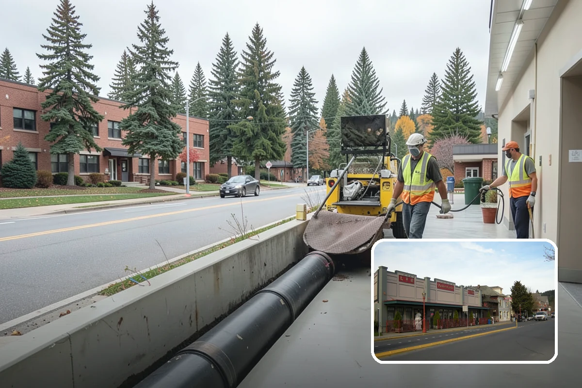 Public Restroom Renovation in Issaquah, King County, WA - Upgrades worn restrooms to current accessibility clearances