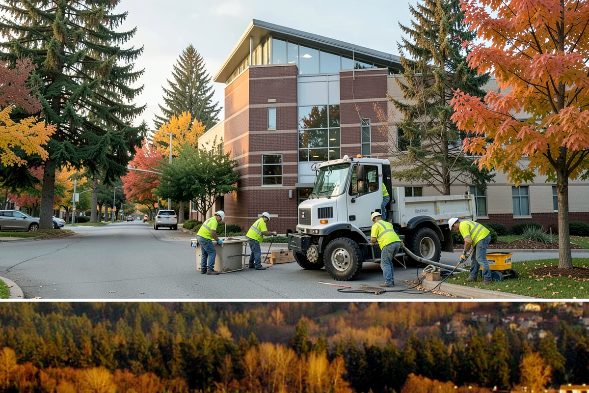 Public Restroom Renovation in Kenmore, King County, WA - Renovation scheduling in shoulder or off-peak seasons minimizes closure impact on public restroom demand.