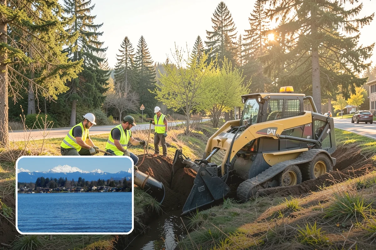 Public Restroom Renovation in Lake Stevens, Snohomish County, WA - Upgrades worn restrooms to current accessibility clearances