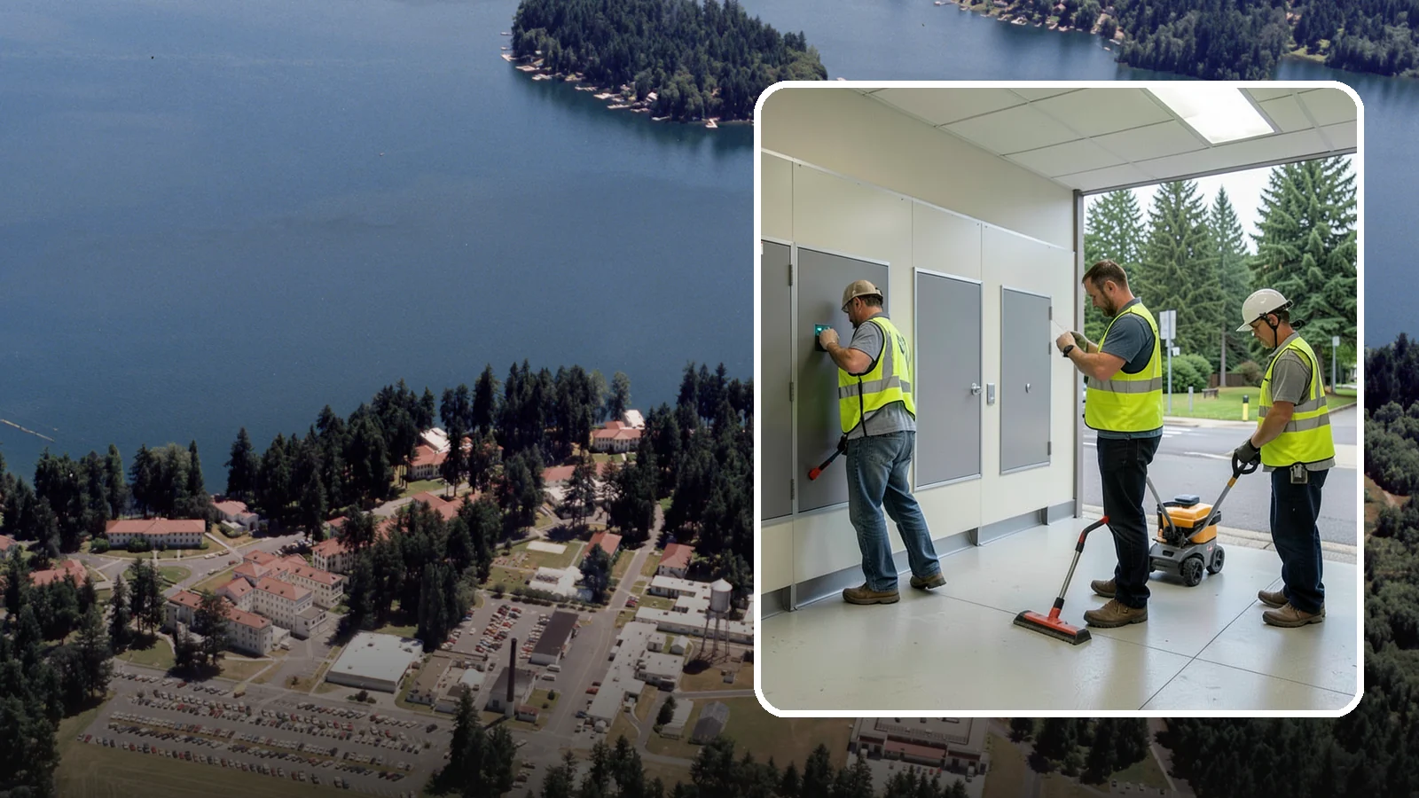 Public Restroom Renovation in Lakewood, Pierce County, WA - Modernize existing public restrooms with durable fixtures, accessibility upgrades, and improved sanitation surfaces.