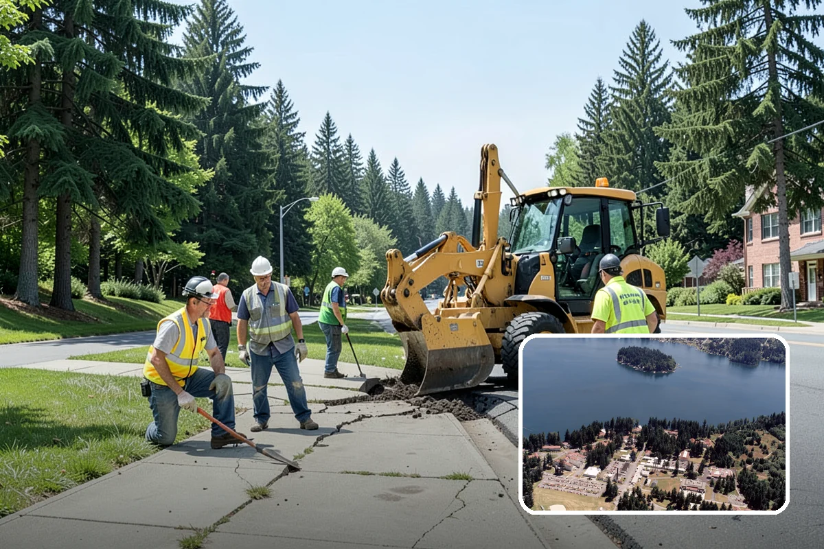 Public Restroom Renovation in Lakewood, Pierce County, WA - Upgrades worn restrooms to current accessibility clearances