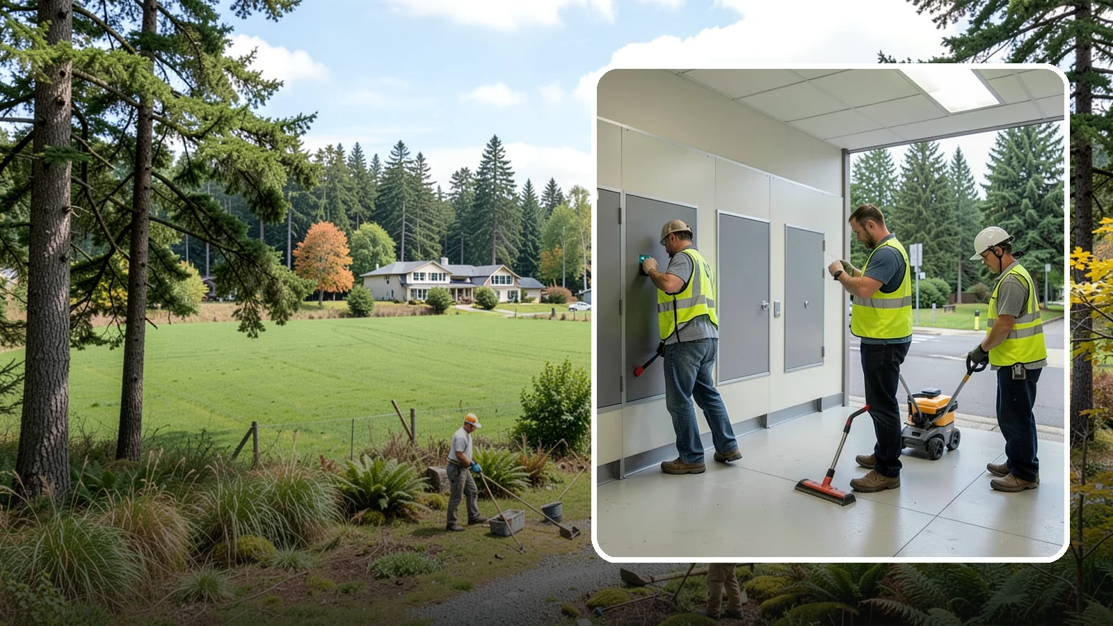 Public Restroom Renovation in Lyman, Skagit County, WA - Modernize existing public restrooms with durable fixtures, accessibility upgrades, and improved sanitation surfaces.