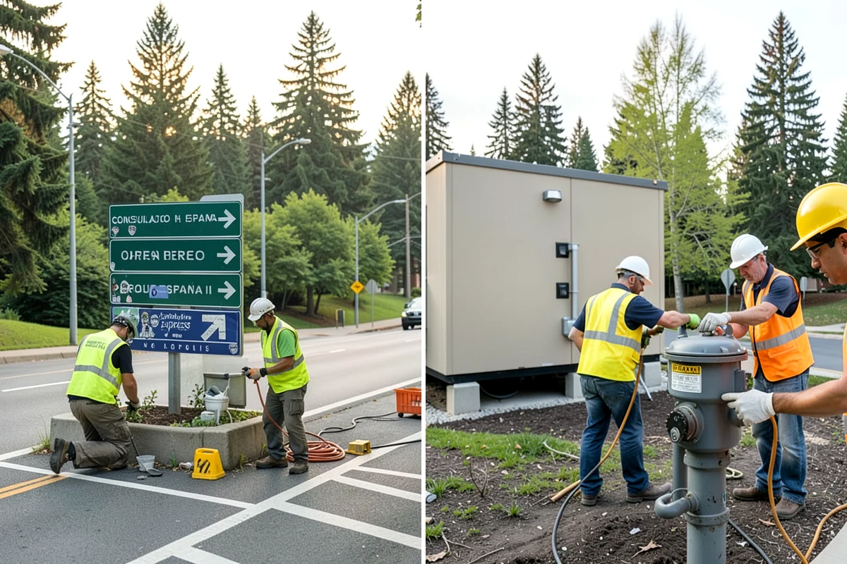 Public Restroom Renovation in Lyman, Skagit County, WA - Existing-conditions and code-deficiency assessment