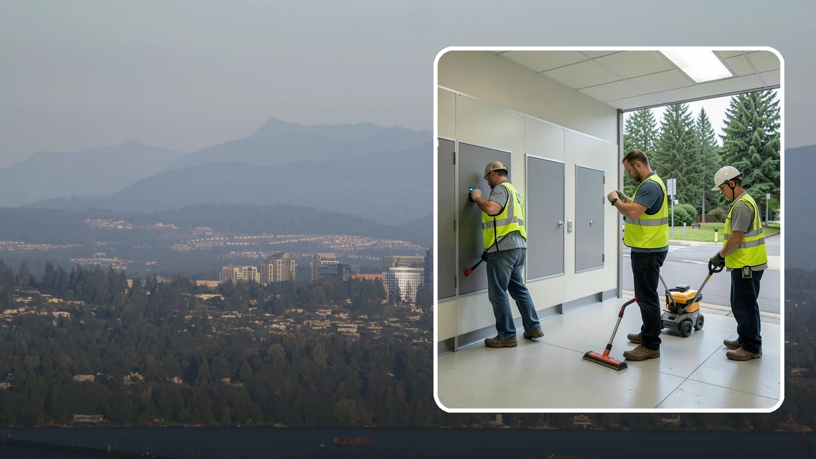 Public Restroom Renovation in Medina, King County, WA - Modernize existing public restrooms with durable fixtures, accessibility upgrades, and improved sanitation surfaces.