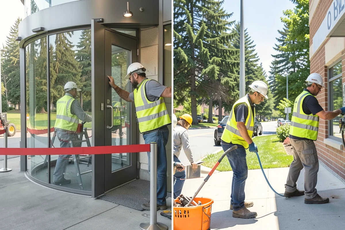 Public Restroom Renovation in Monroe, Snohomish County, WA - Existing-conditions and code-deficiency assessment