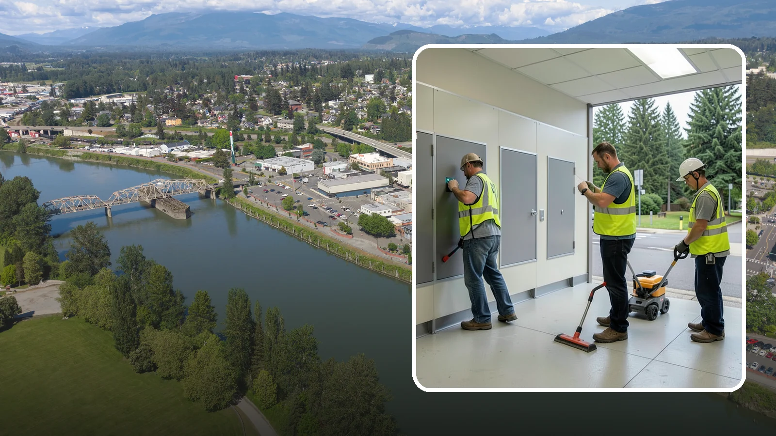 Public Restroom Renovation in Mount Vernon, Skagit County, WA - Modernize existing public restrooms with durable fixtures, accessibility upgrades, and improved sanitation surfaces.