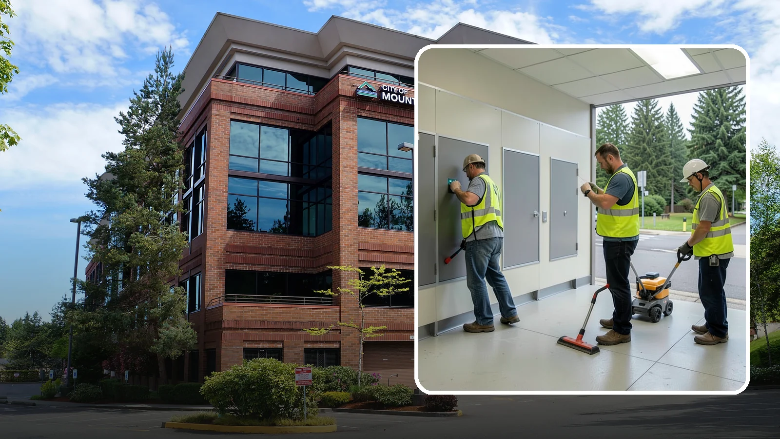 Public Restroom Renovation in Mountlake Terrace, Snohomish County, WA - Modernize existing public restrooms with durable fixtures, accessibility upgrades, and improved sanitation surfaces.