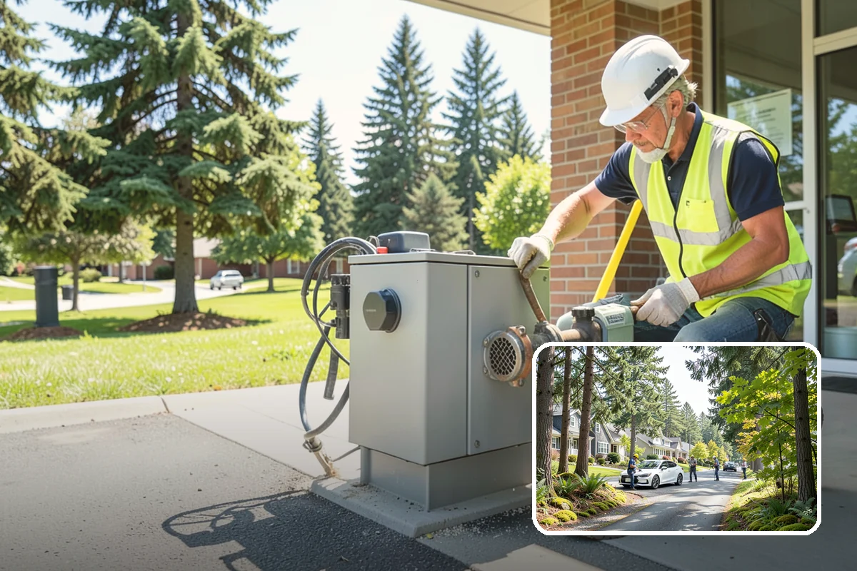 Public Restroom Renovation in Normandy Park, King County, WA - Upgrades worn restrooms to current accessibility clearances