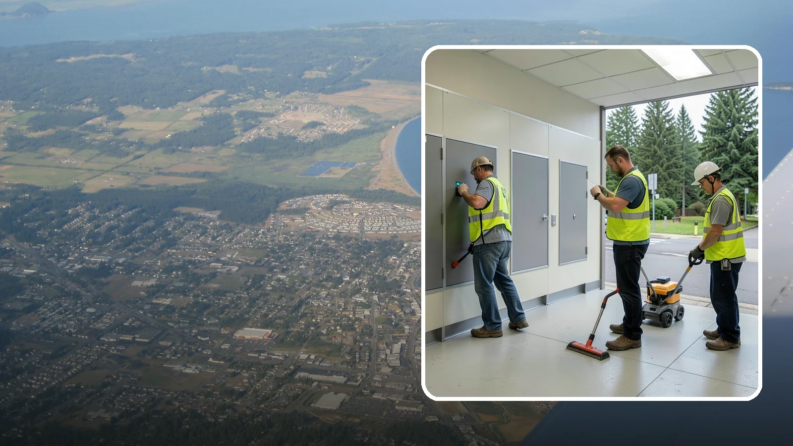 Public Restroom Renovation in Oak Harbor, Island County, WA - Modernize existing public restrooms with durable fixtures, accessibility upgrades, and improved sanitation surfaces.
