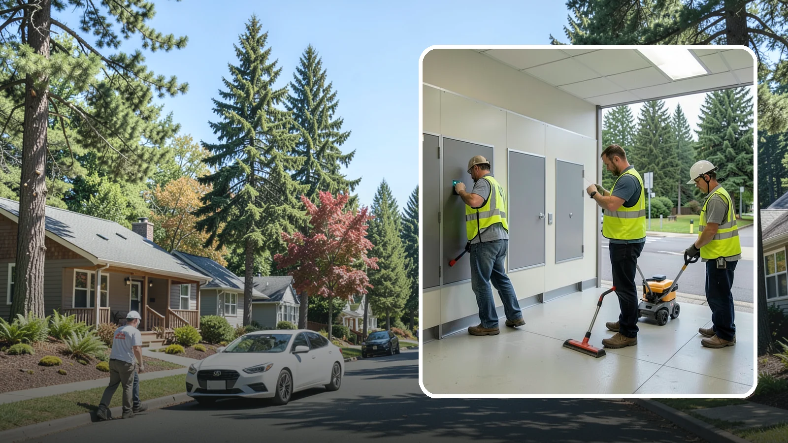 Public Restroom Renovation in Orting, Pierce County, WA - Modernize existing public restrooms with durable fixtures, accessibility upgrades, and improved sanitation surfaces.