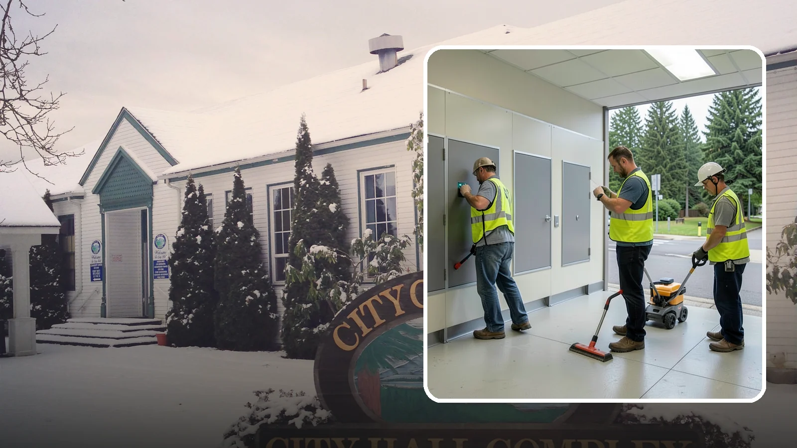 Public Restroom Renovation in Pacific, King County, WA - Modernize existing public restrooms with durable fixtures, accessibility upgrades, and improved sanitation surfaces.