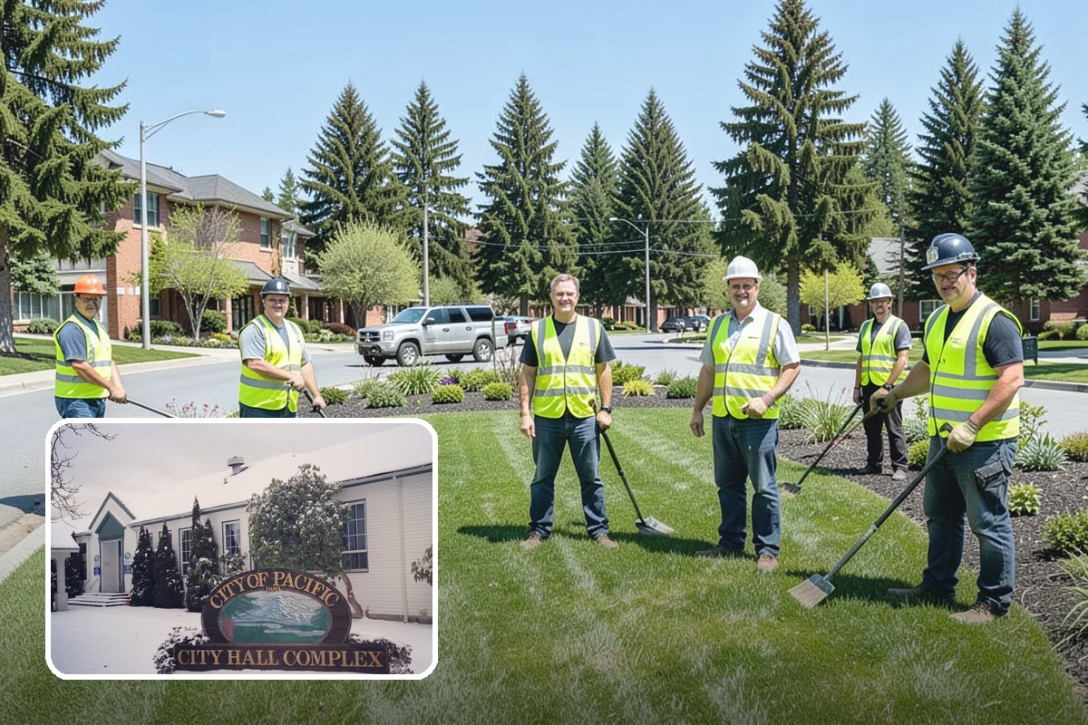 Public Restroom Renovation in Pacific, King County, WA - Upgrades worn restrooms to current accessibility clearances