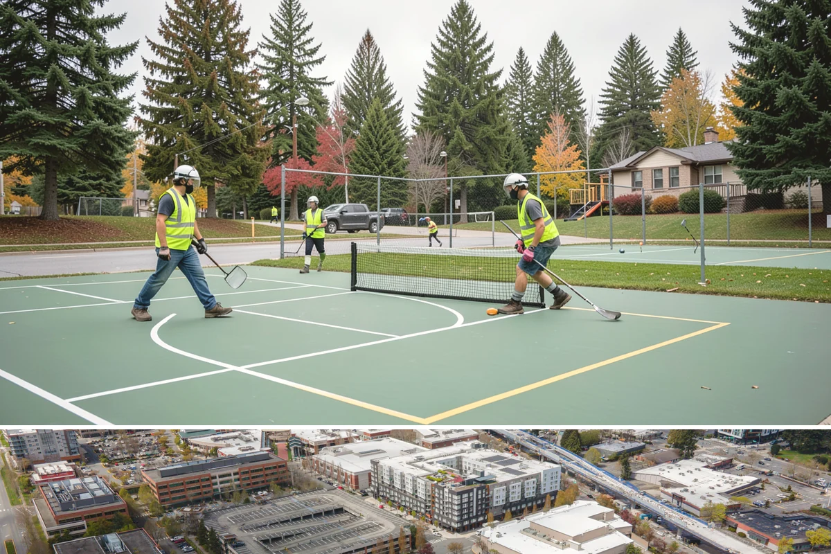 Public Restroom Renovation in Redmond, King County, WA - Renovation scheduling in shoulder or off-peak seasons minimizes closure impact on public restroom demand.