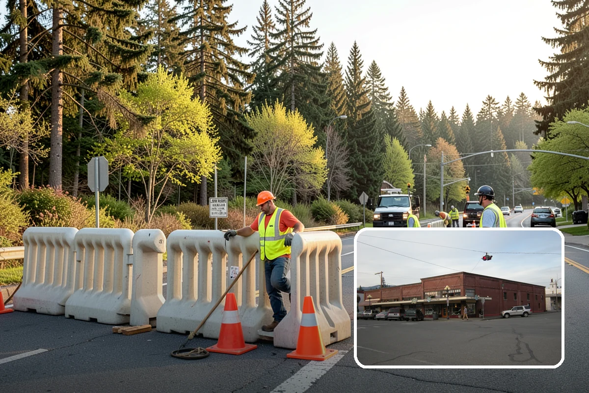 Public Restroom Renovation in Sedro-Woolley, Skagit County, WA - Upgrades worn restrooms to current accessibility clearances