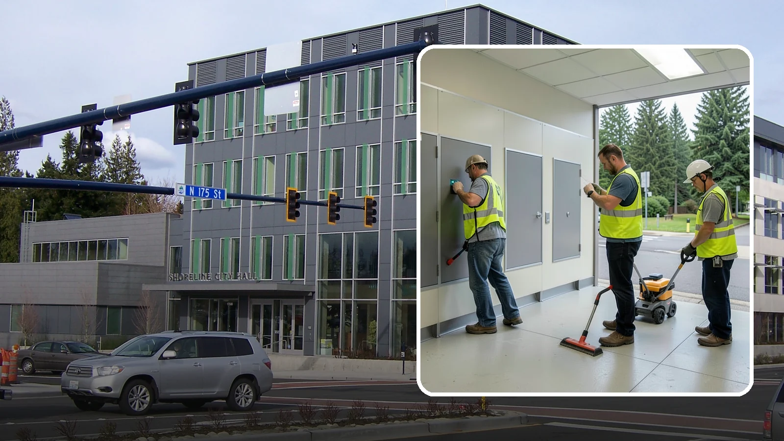 Public Restroom Renovation in Shoreline, King County, WA - Modernize existing public restrooms with durable fixtures, accessibility upgrades, and improved sanitation surfaces.