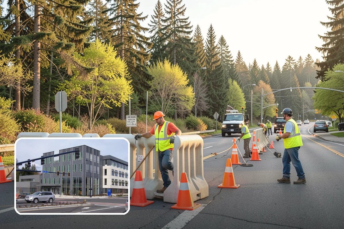 Public Restroom Renovation in Shoreline, King County, WA - Upgrades worn restrooms to current accessibility clearances