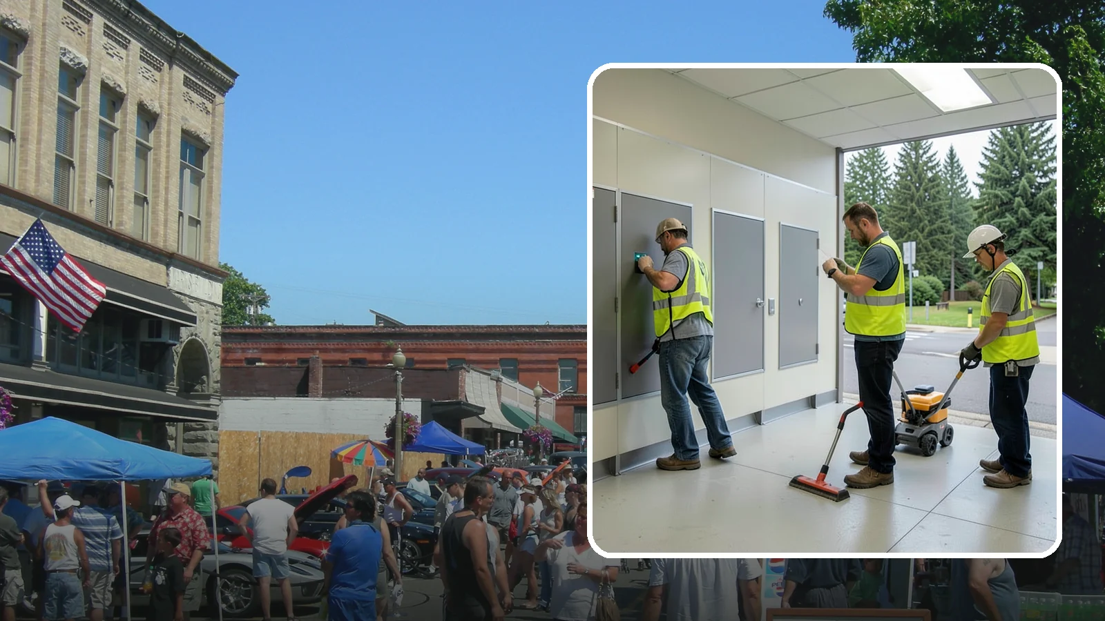 Public Restroom Renovation in Snohomish, Snohomish County, WA - Modernize existing public restrooms with durable fixtures, accessibility upgrades, and improved sanitation surfaces.