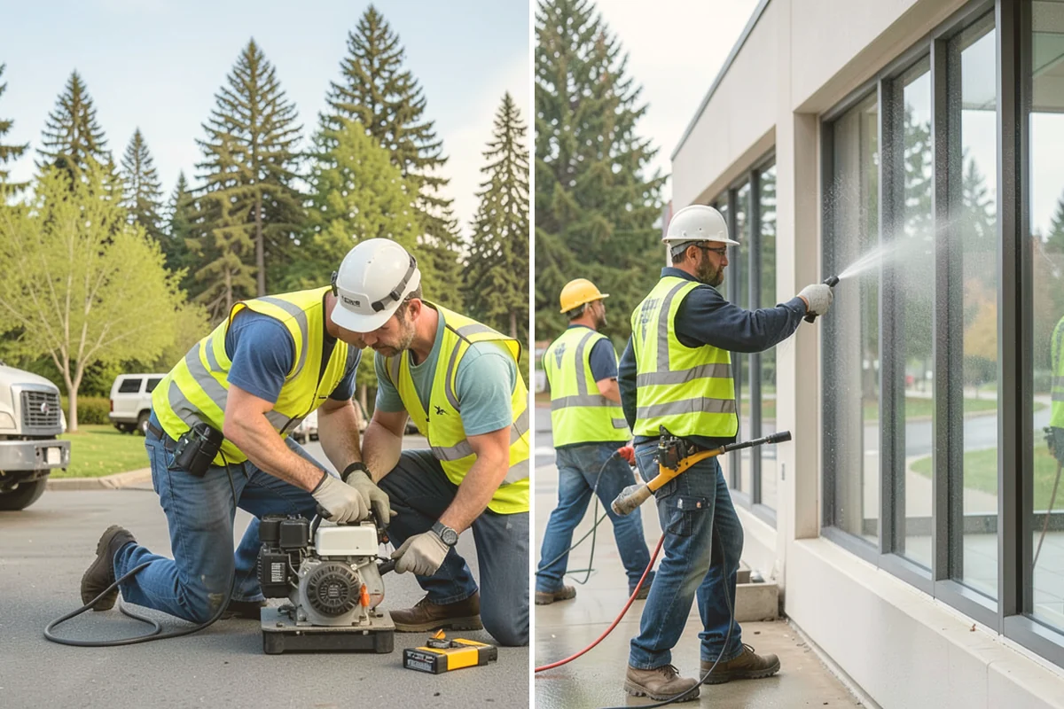 Public Restroom Renovation in Stanwood, Snohomish County, WA - Existing-conditions and code-deficiency assessment