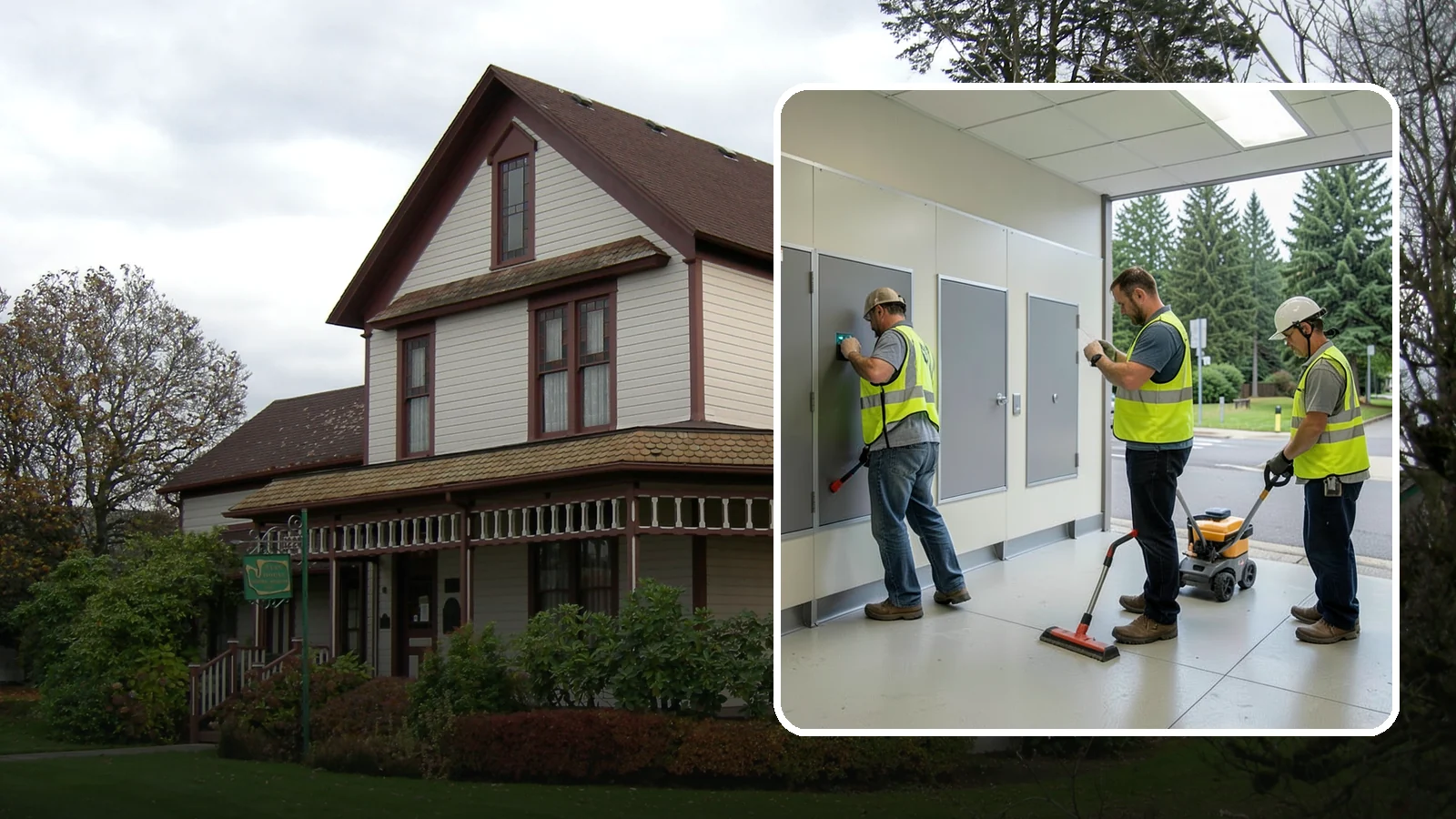 Public Restroom Renovation in Sumner, Pierce County, WA - Modernize existing public restrooms with durable fixtures, accessibility upgrades, and improved sanitation surfaces.