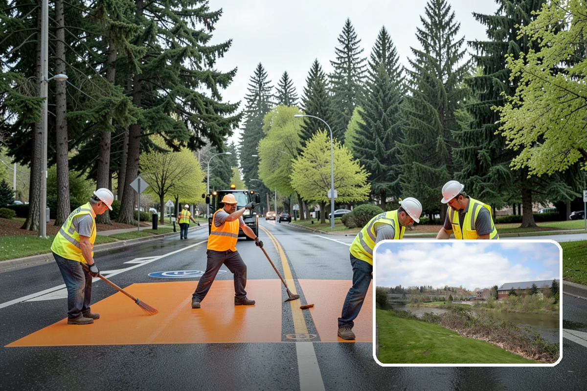Public Restroom Renovation in Tukwila, King County, WA - Upgrades worn restrooms to current accessibility clearances