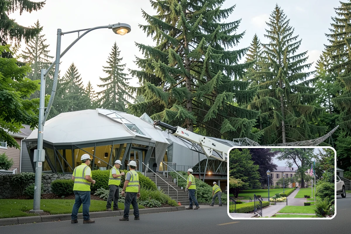 Public Restroom Renovation in Woodinville, King County, WA - Upgrades worn restrooms to current accessibility clearances