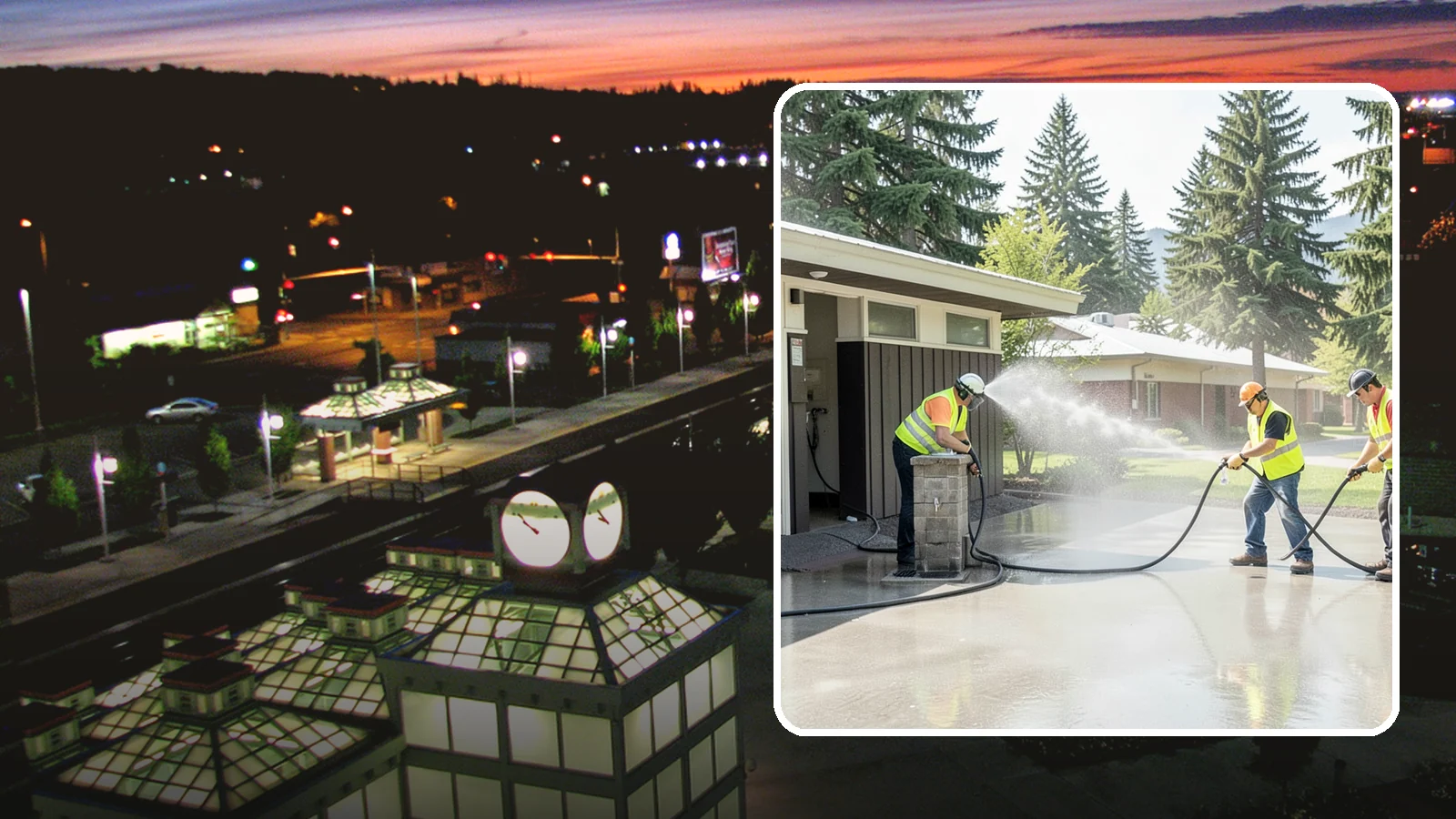Public Restroom Washing in Auburn, King County, WA - Deep-clean and sanitize public park and facility restrooms with pressure washing and disinfection.
