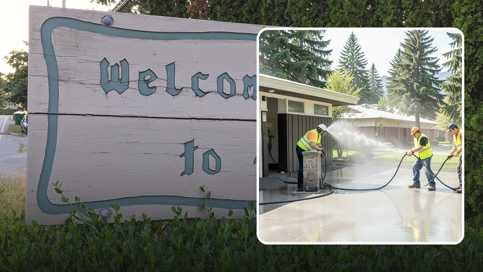 Public Restroom Washing in Brier, Snohomish County, WA - Deep-clean and sanitize public park and facility restrooms with pressure washing and disinfection.
