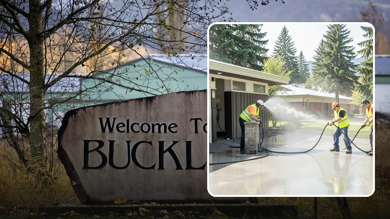 Public Restroom Washing in Buckley, Pierce County, WA - Deep-clean and sanitize public park and facility restrooms with pressure washing and disinfection.
