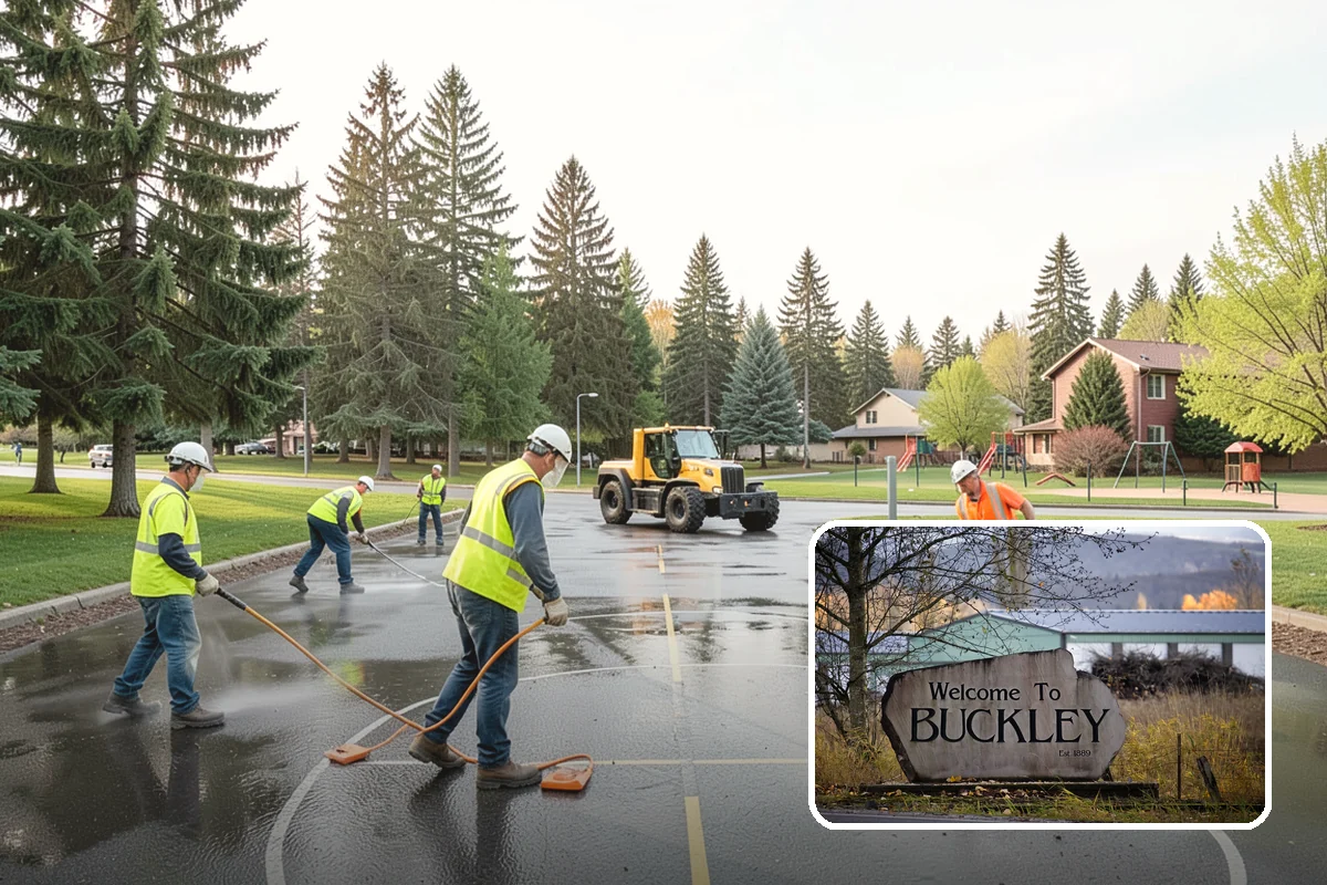 Public Restroom Washing in Buckley, Pierce County, WA - Controls bacteria and odor beyond routine custodial cleaning