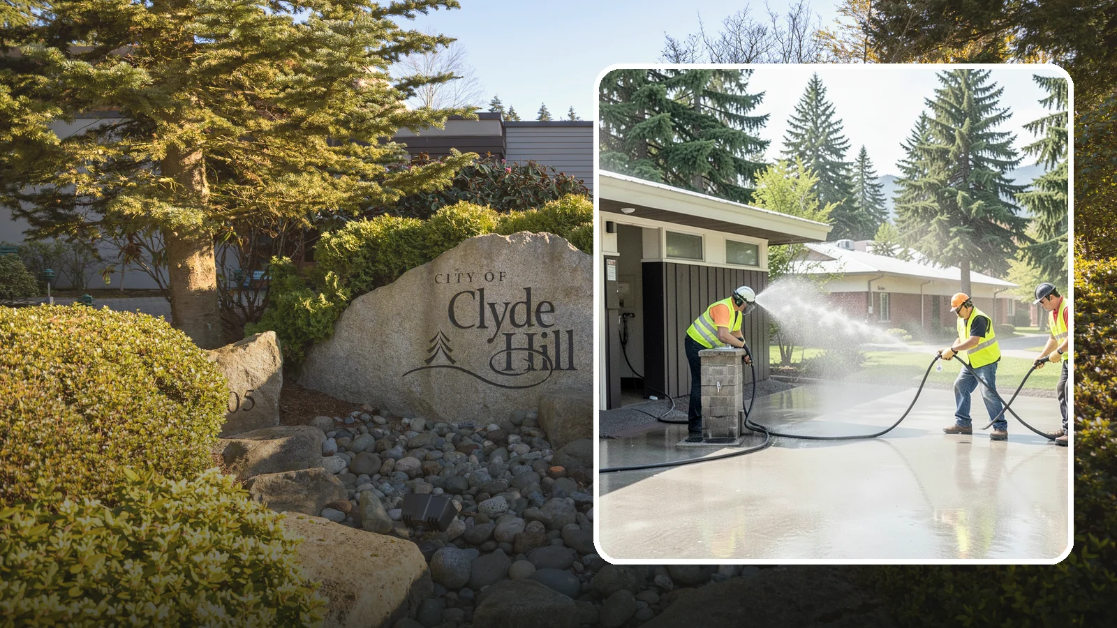 Public Restroom Washing in Clyde Hill, King County, WA - Deep-clean and sanitize public park and facility restrooms with pressure washing and disinfection.