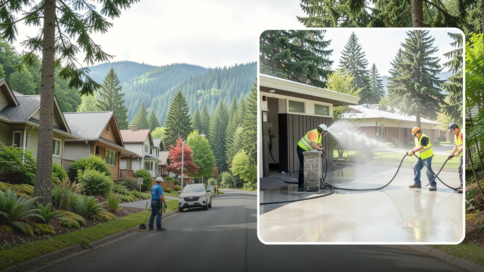Public Restroom Washing in Darrington, Snohomish County, WA - Deep-clean and sanitize public park and facility restrooms with pressure washing and disinfection.