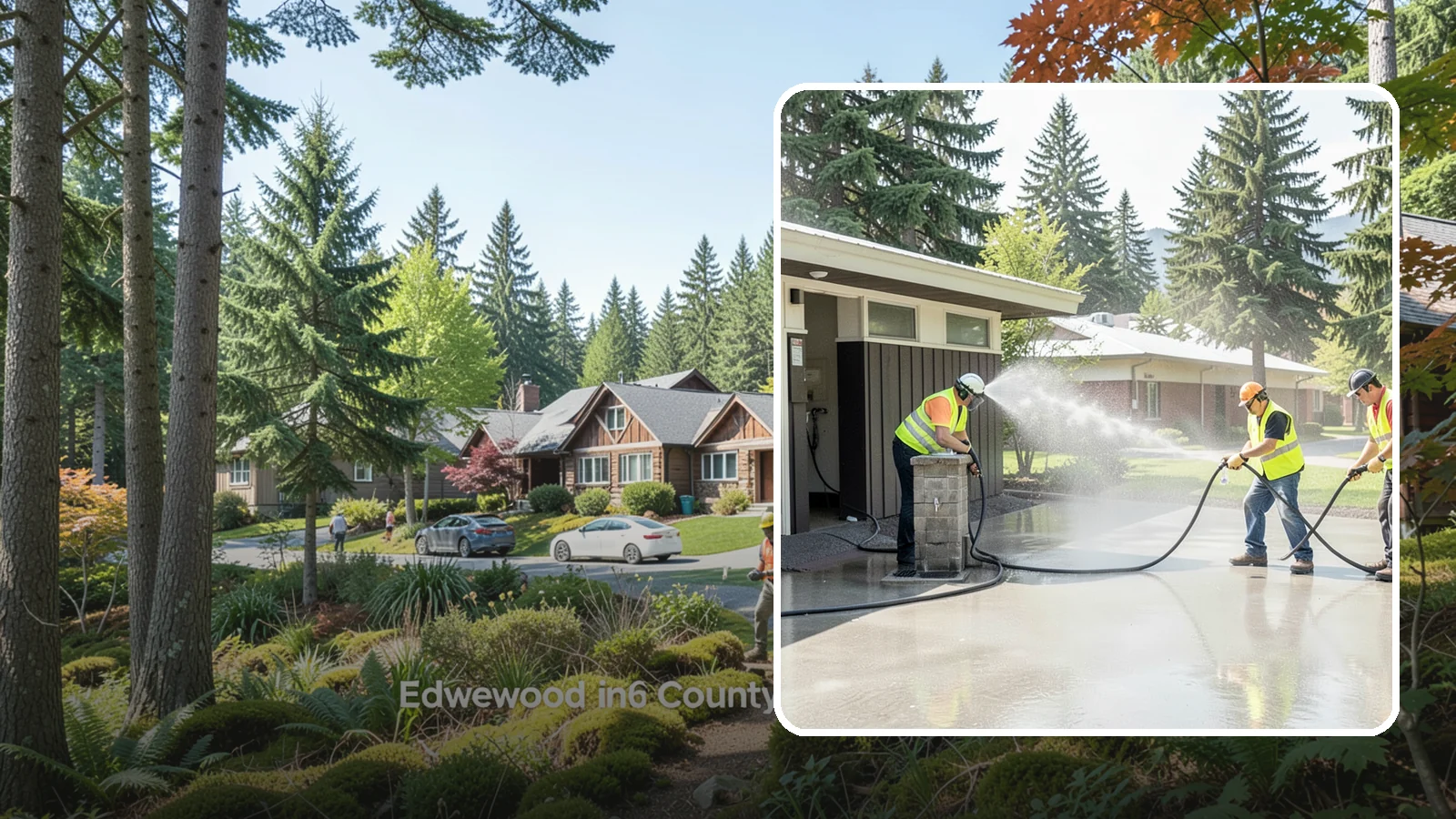 Public Restroom Washing in Edgewood, Pierce County, WA - Deep-clean and sanitize public park and facility restrooms with pressure washing and disinfection.